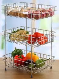 Stainless Steel Fruit Trolley
